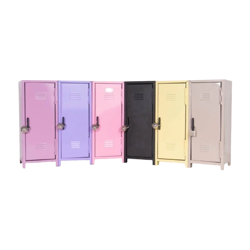 Hardware Colorful Vertical Miniature Storage Cabinet