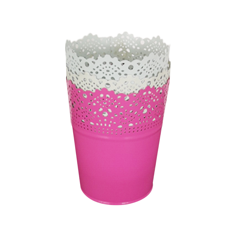 Multi-Size Thickened Plastic Gardening Flower Pot with scalloped rims