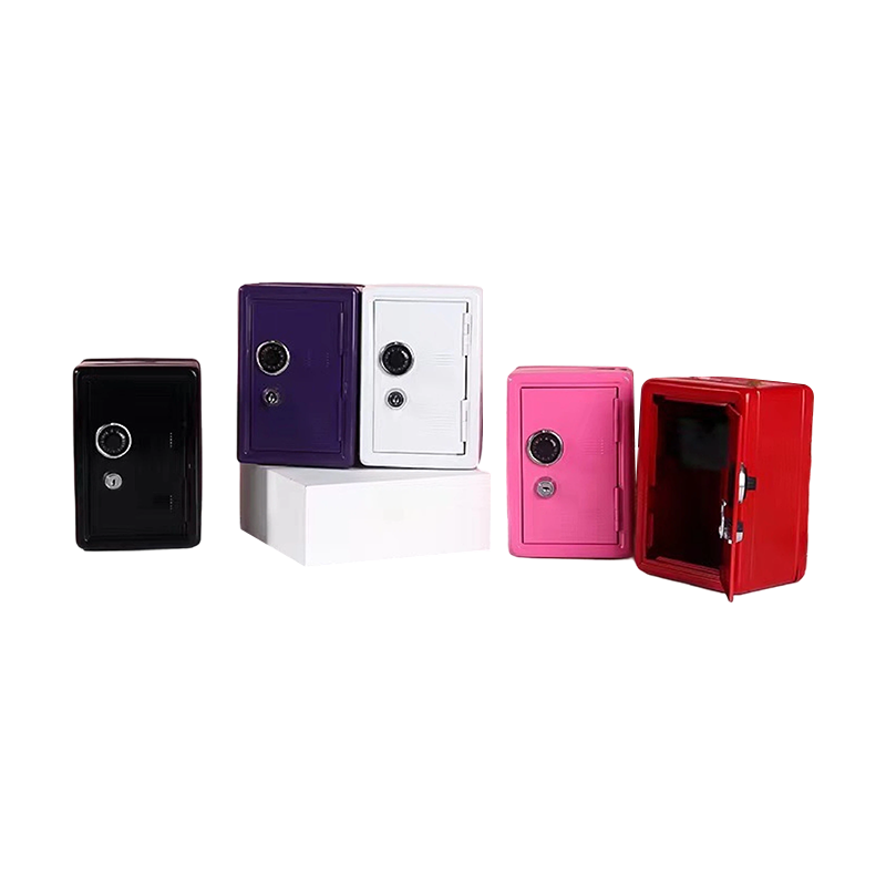 Portable Mini Metal Safe Box